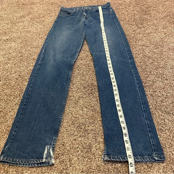 RARE Vintage Orange Tab 1970’s Levi’s Blue Jeans High Waisted - W30 L34